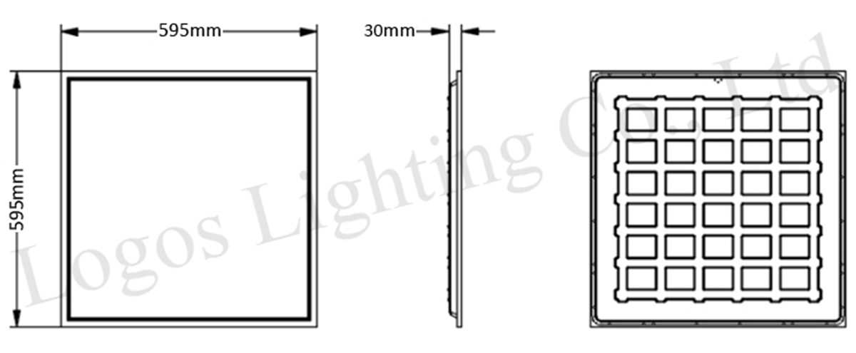 Backlit Panel Dimmensions