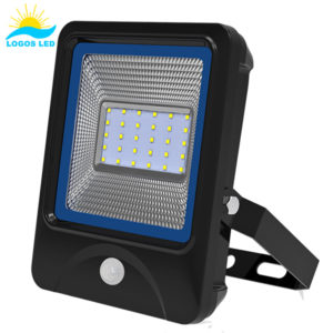 Luna 30W LED Flood Light front with motion sensor