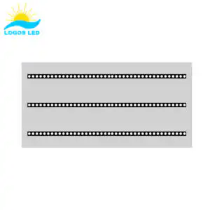 60120 Grille Square LED Panel Light with lens