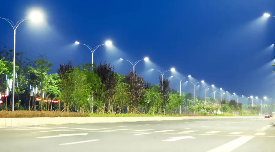 led street lights outdoor