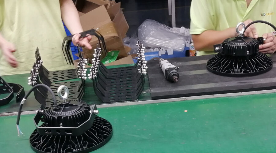 LED High Bay Light Assembly Process