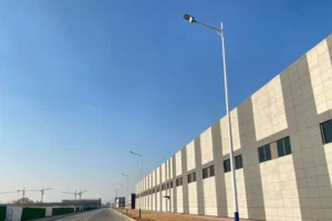 LED Street light in streets