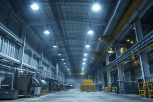 An_industrial_facility_with_led_high_bay_lights