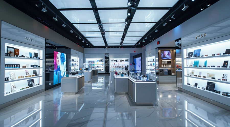 Custom LED Panels for retailing store