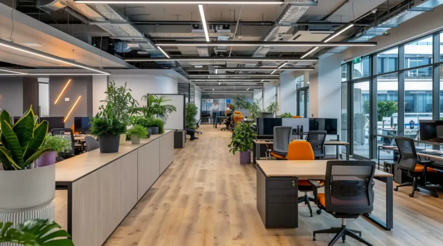 DALI Lighting applications in a commercial office