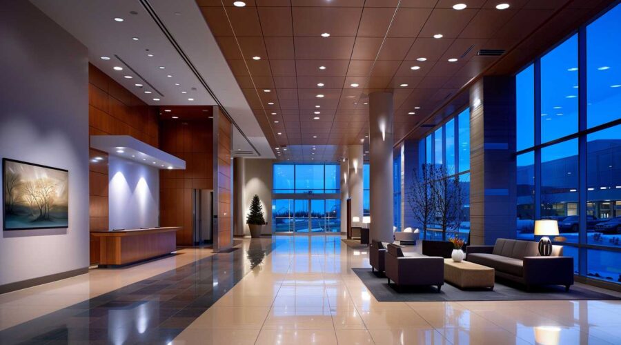 How Does DALI Lighting Work in Modern office building