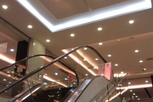 commercial lighting solutions with LED downlights