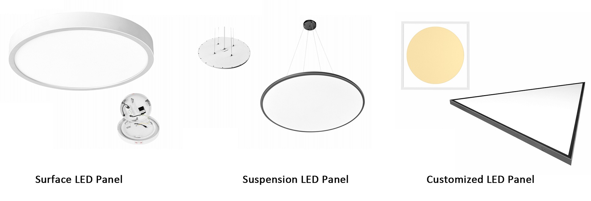 customized led panel light