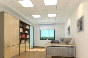 Ceiling Recessed LED Panel Light in office