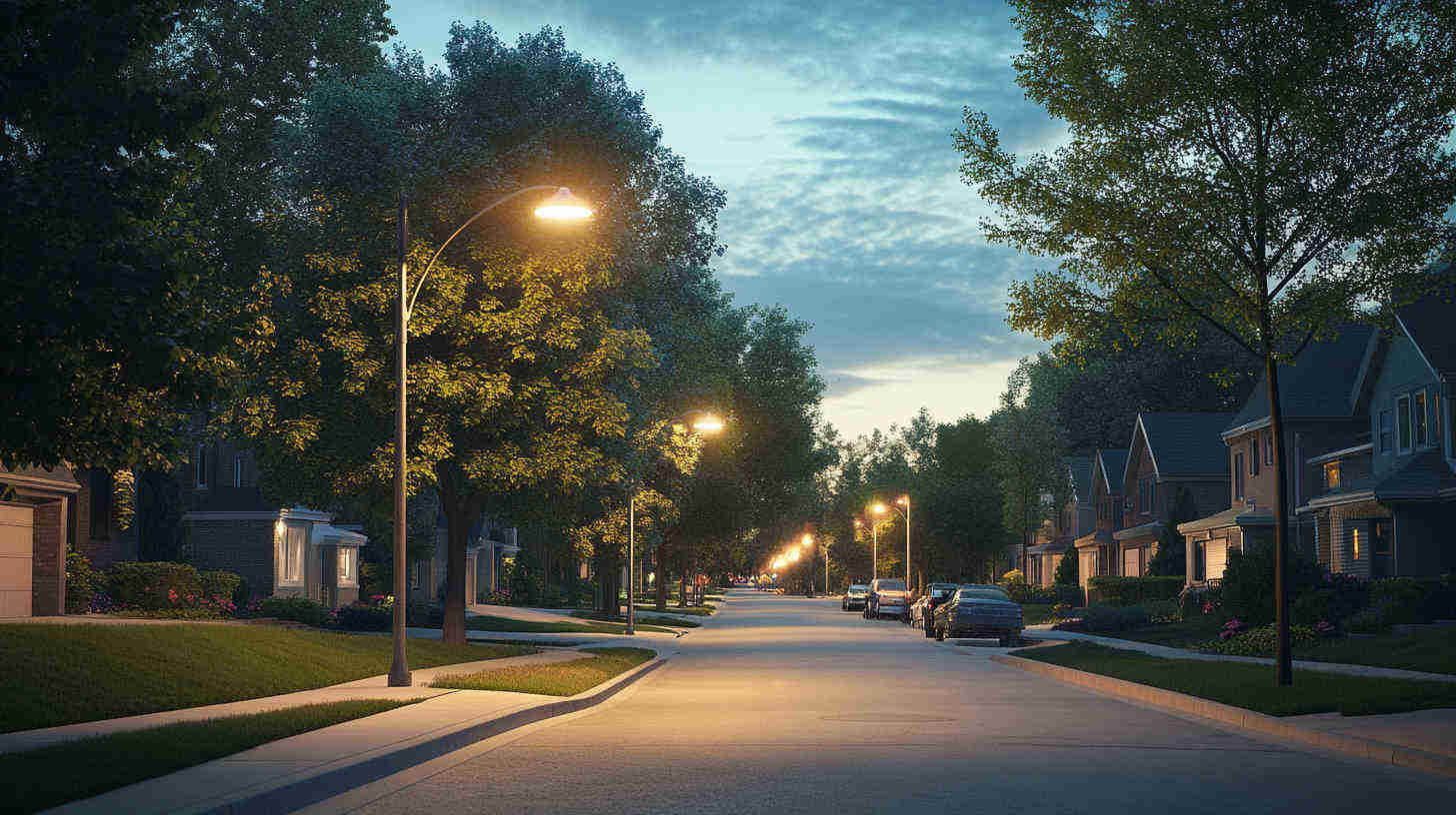 Urban LED street lights