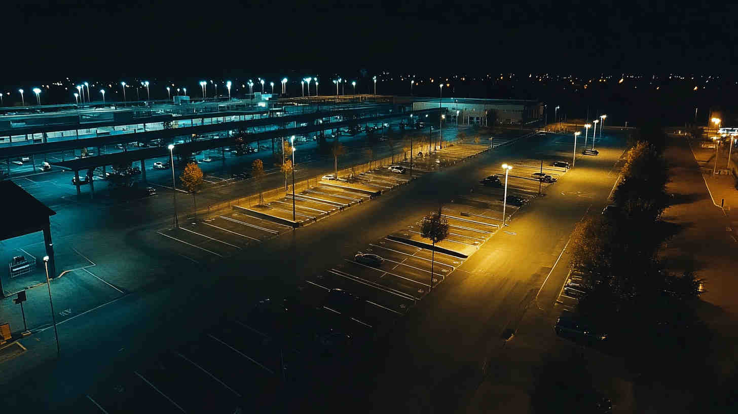 large_parking_facility_with_eco-fridly led lighting