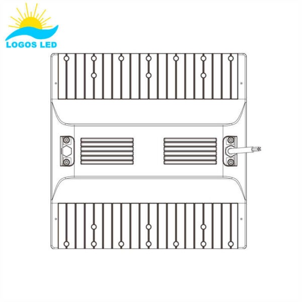 Altair LED Linear High Bay Drawing 100W