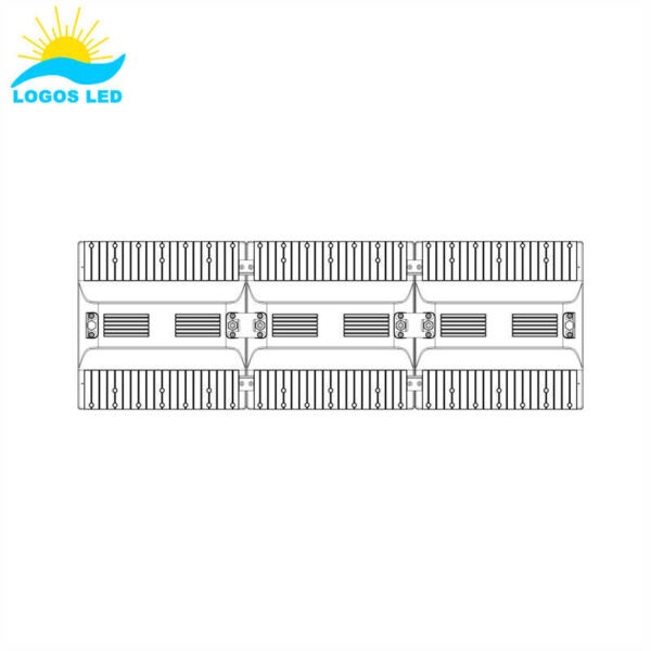 Altair LED Linear High Bay Drawing 300W