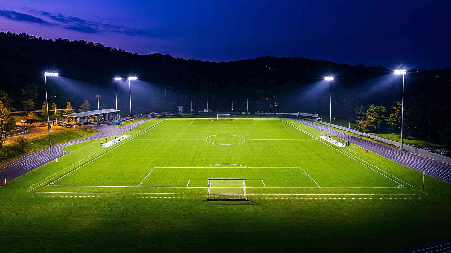 large_outdoor_sports_stadium_at_night_illuminated_by LED sports light