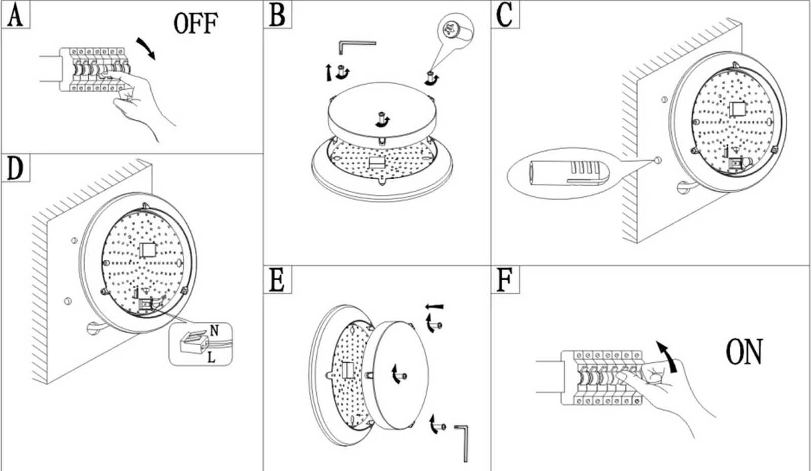 Installations of LED Bulkhead Light