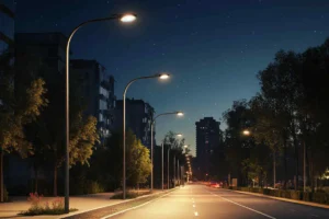 city_skyline_at_night_with_street_lights