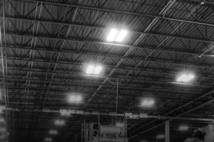 linear LED high bay light application