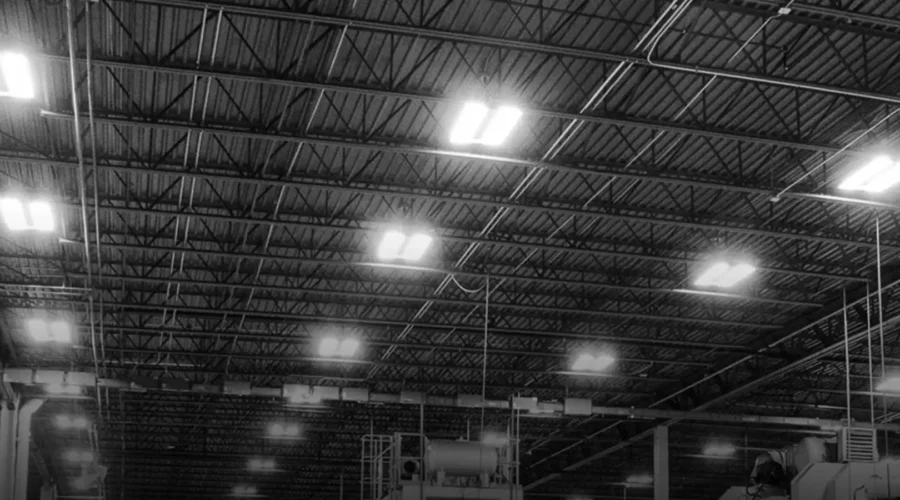 linear LED high bay light application