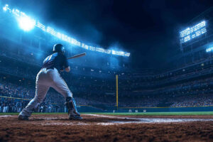 A_baseball_game_in_action_at_night_under_bright_efficient