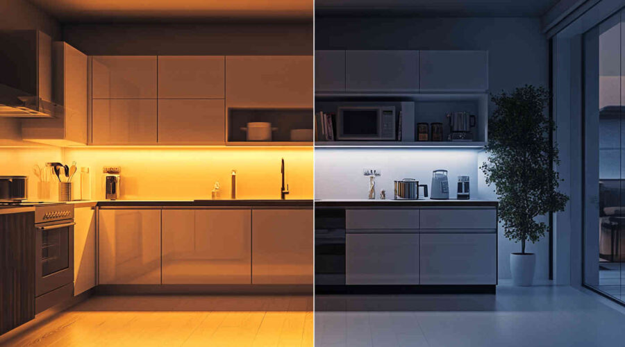 A_comparison_image_showing_the_difference_between_Soft_white_vs_daylight