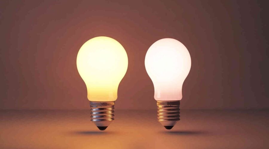 A_side-by-side_comparison_of_a_60-watt_incandescent_bulb_vs_led_bulb