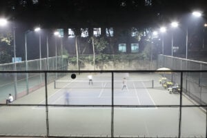 outdoor court lighting