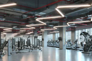 Modern_commercial_gym_interior_with_LED_linear_light