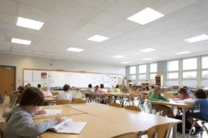 classroom_interior_featuring_evenly_lit_LED_Panel_lights