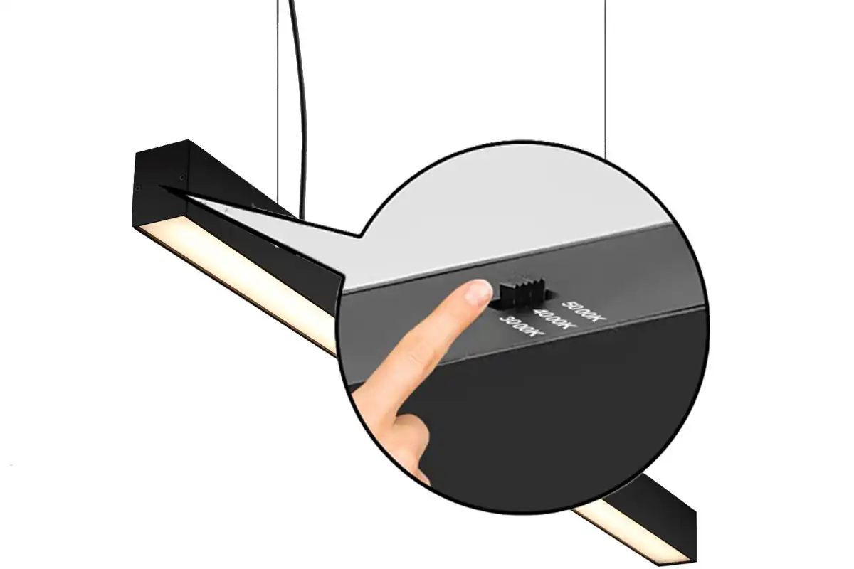 CCT Switchable LED Linear Light CCT Switchable LED Linear Light
