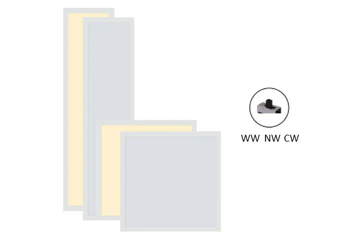 CCT Switchable LED Panel Light CCT Switchable LED Panel Light