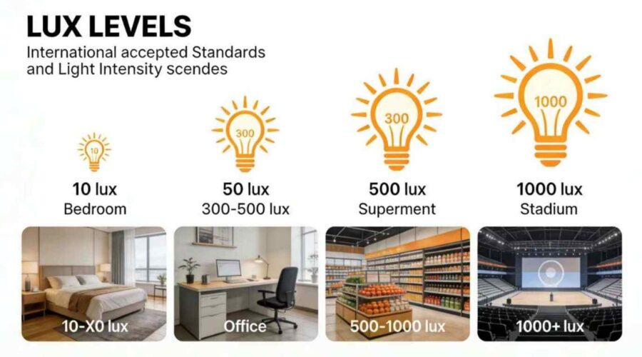 All you Need to Know about Lux Levels