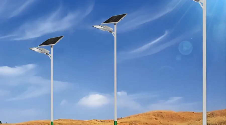 Split-Solar-LED-Street-Light-Applications
