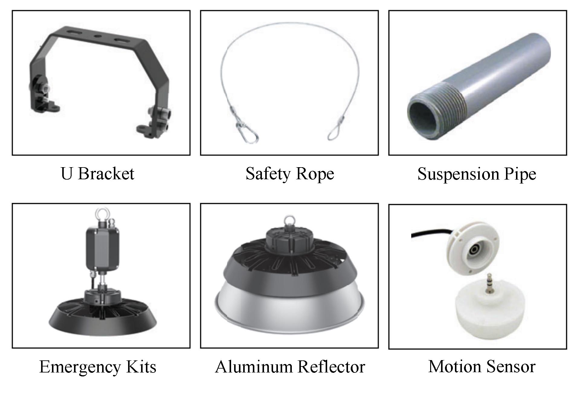 Fancy LED UFO High Bay Light Accessory