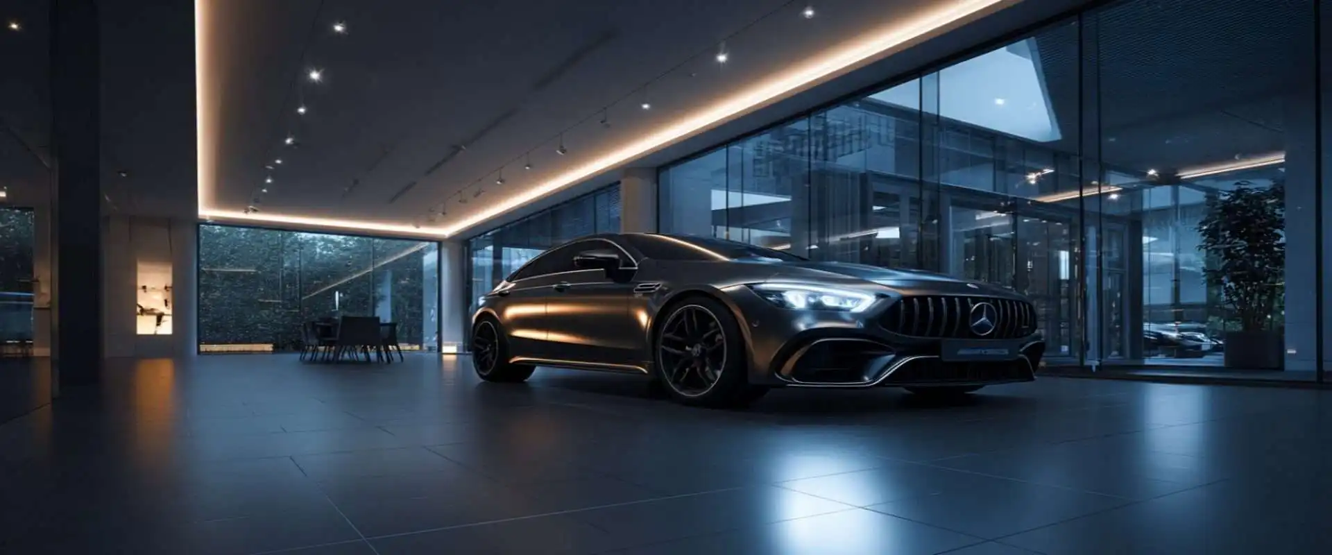 Auto‑dealership lighting