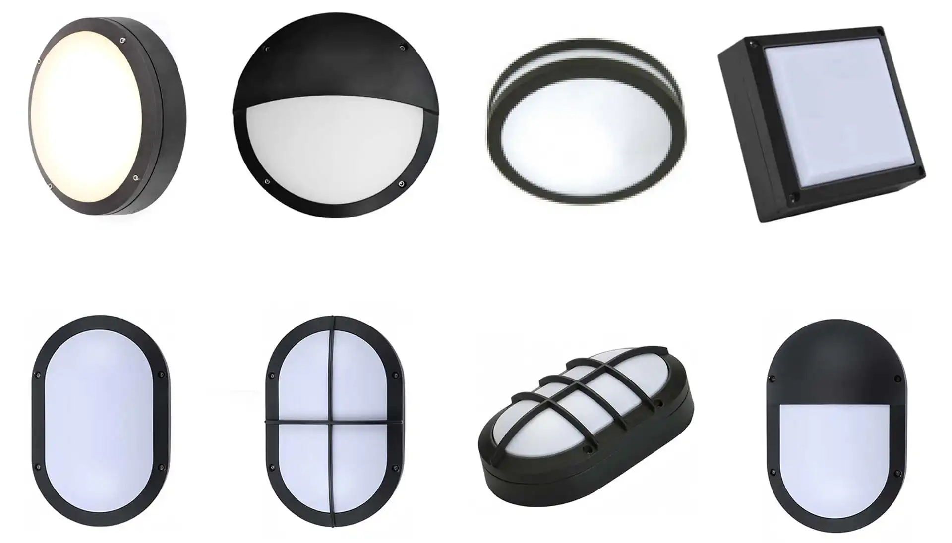 Different Optional Appearance LED Bulkhead Lights