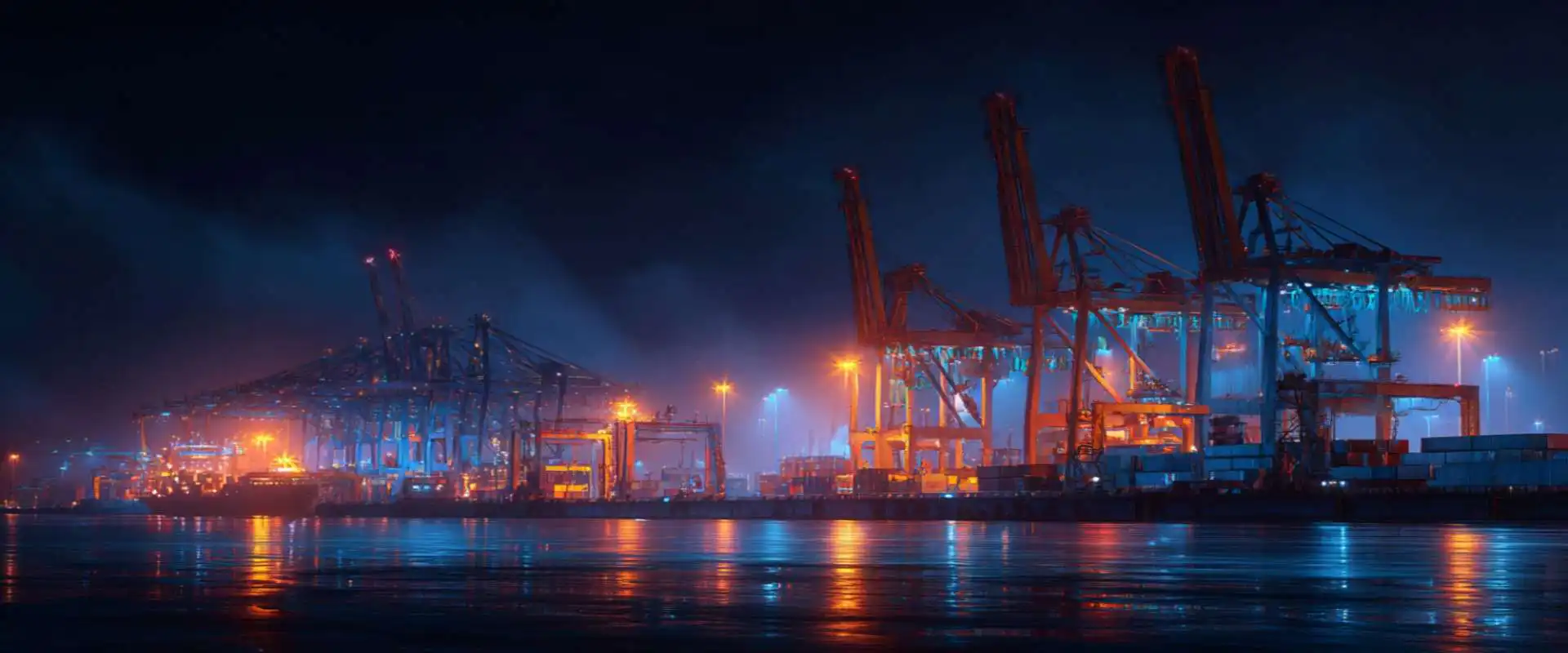 Seaport & Port Crane Lighting2